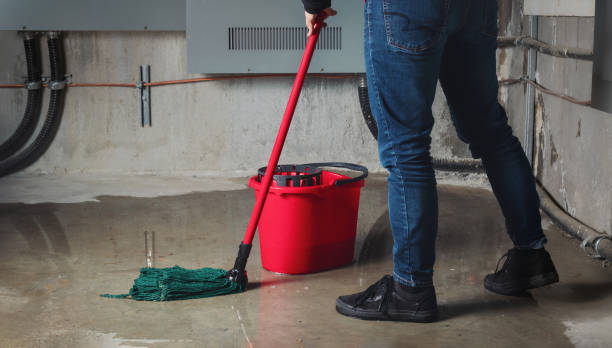 Water damage restoration process in Montrose, CO